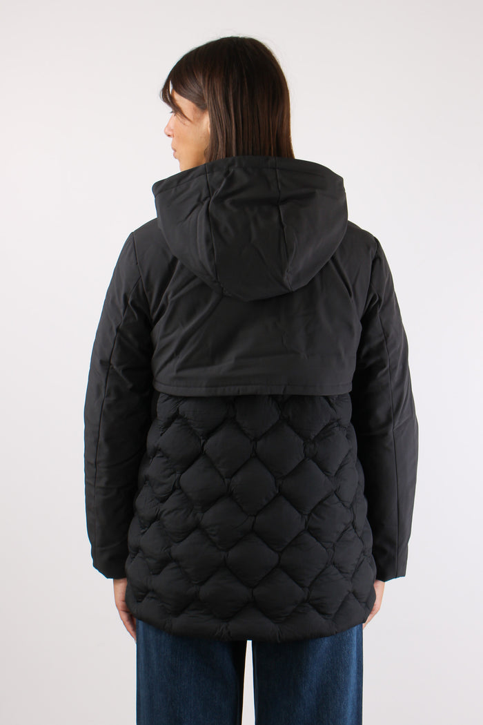 Cappa Inserto Trapunta Black Pure-5