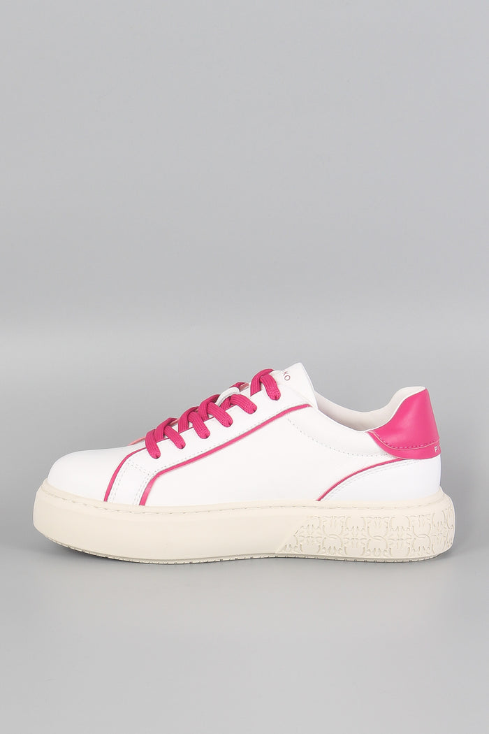 Yoko 01 Sneaker Leather White/pink-5