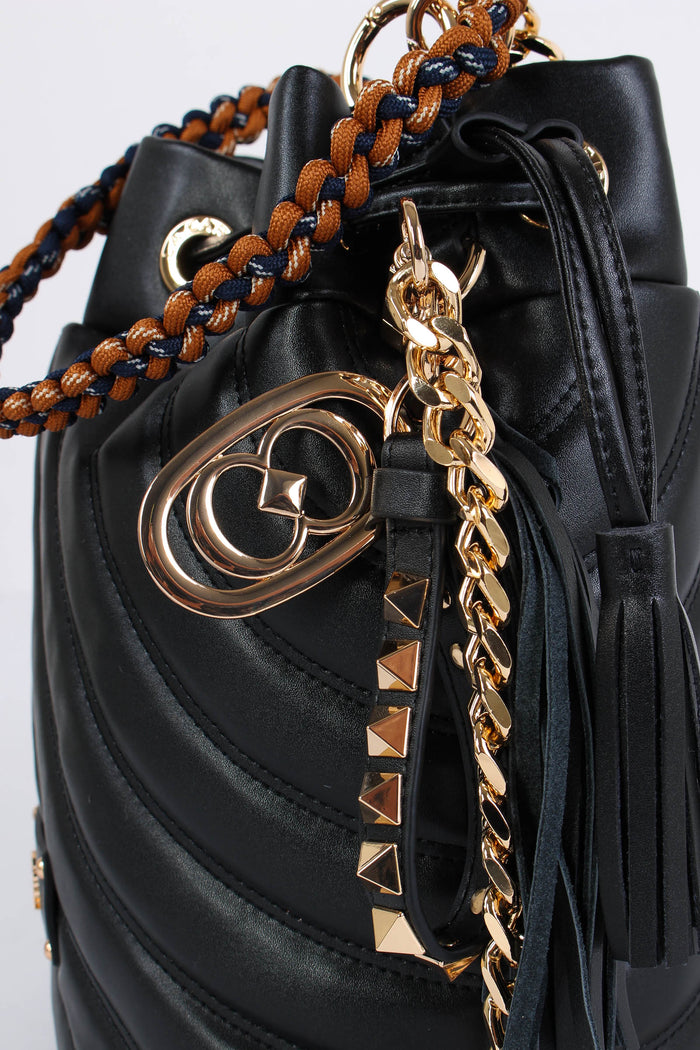 Secchiello Matelasse Black-5