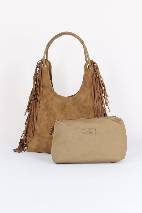 Hobo Nabuk  Frange Laterali Corda-2