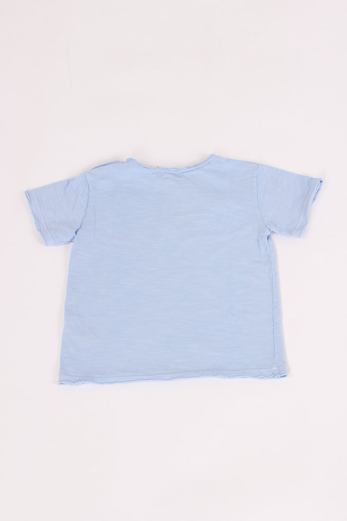 T-shirt Basica Placid Blue-5