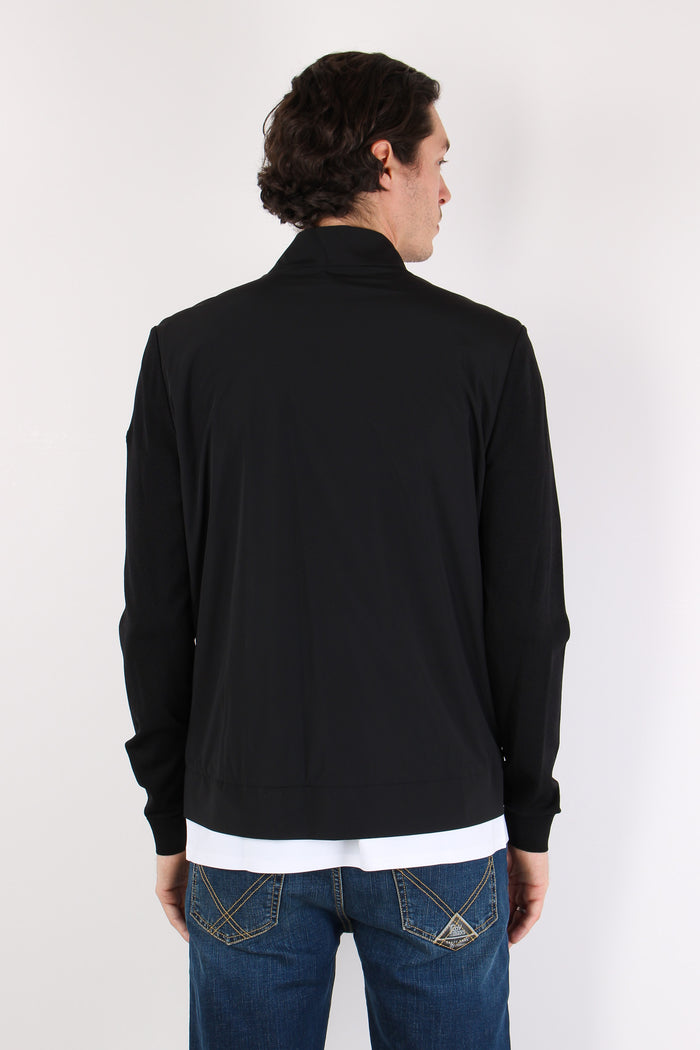 Giubbotto Bimateriale Black-5