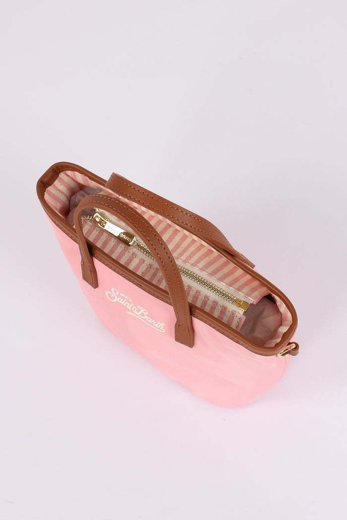 City Bag Mini Nylon Rosa-5