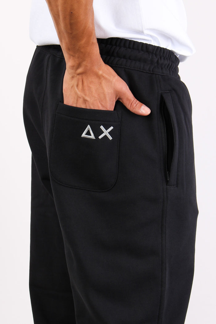 Pantalone Felpa Nero-6