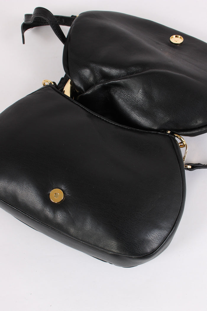 Mini Puffy Manico Anello Nero-5