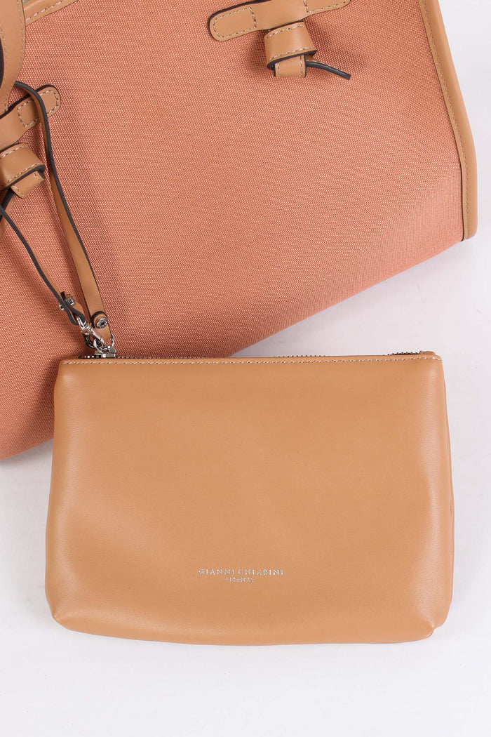 Mini Shopping Rafia Blush/panna-6