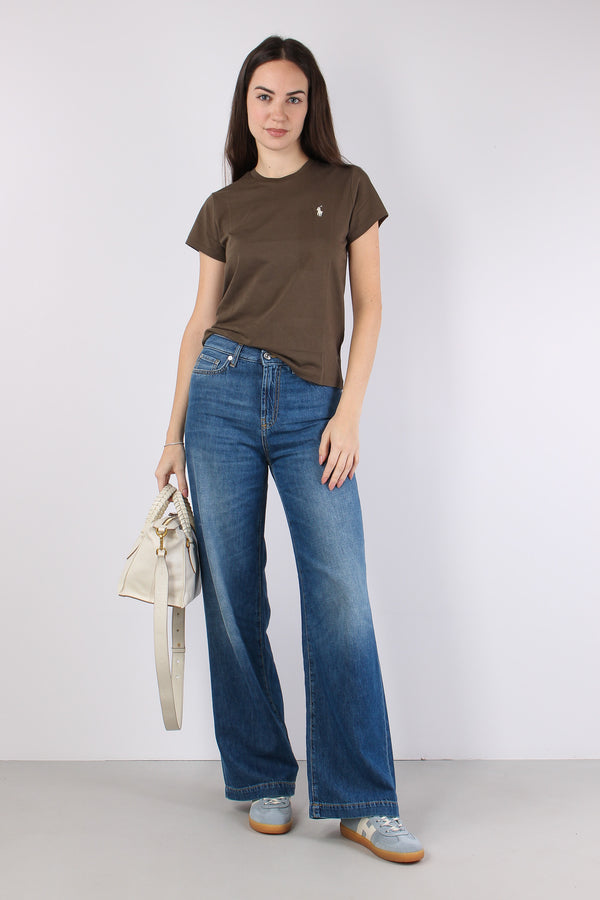 T-shirt Manica Corta Basica York Brown