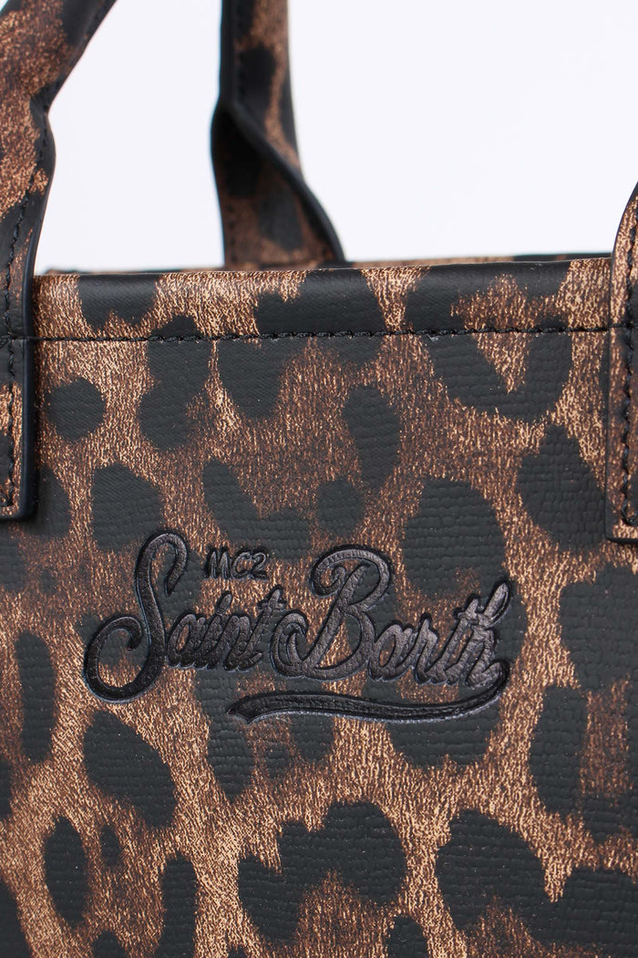 Borsa Suede Animalier Leopard-10