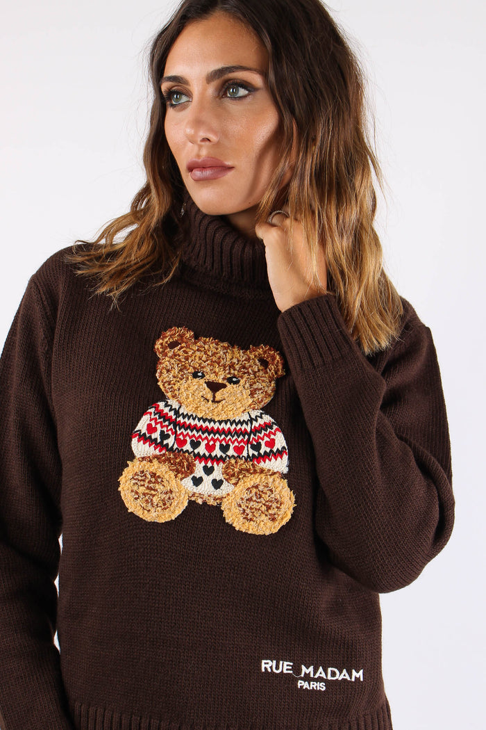 Collo Alto Orsetto Brown-8