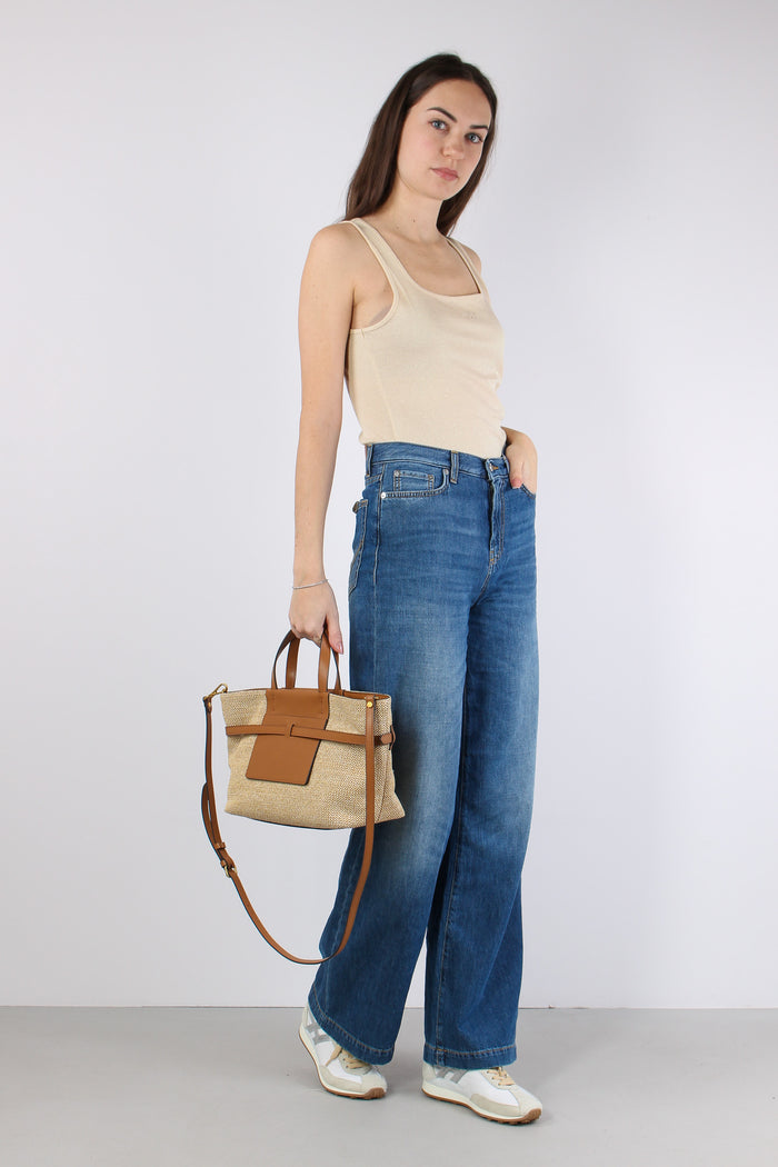 Denim Palazzo Vintage Wash Denim-3