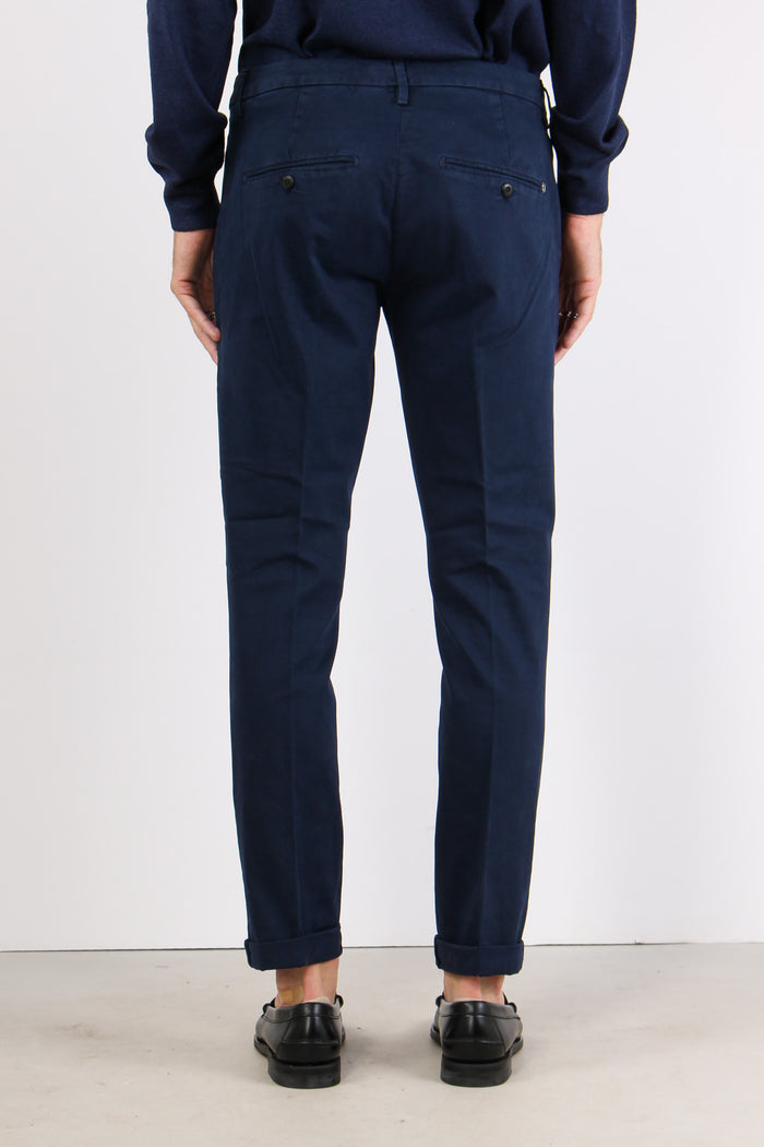Gaubert Pantalone Gabardina Blu-4