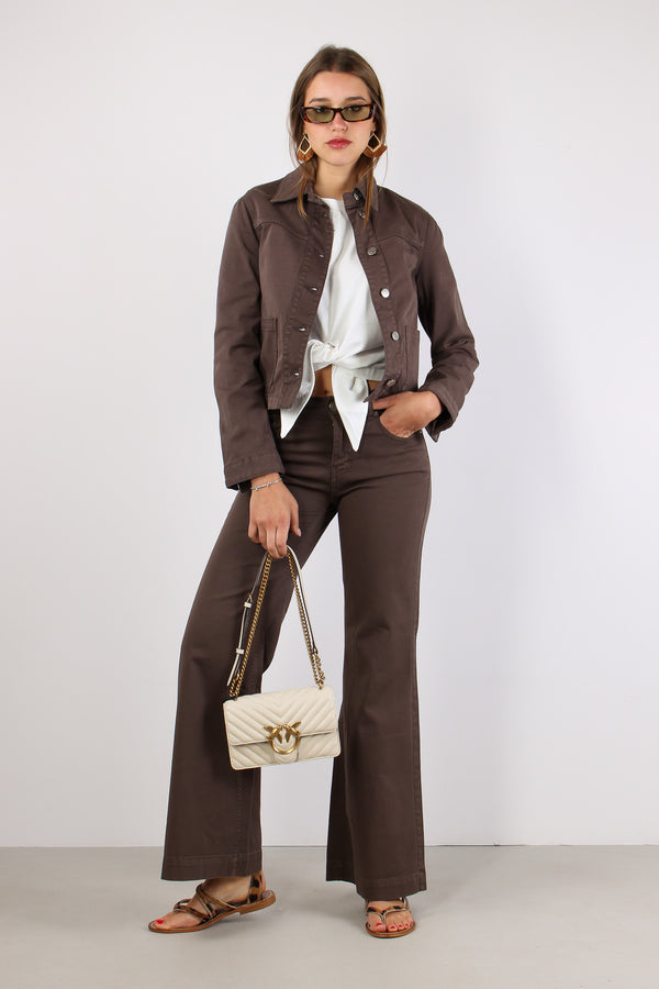 Giubbotto Bull Tasche Cioccolato