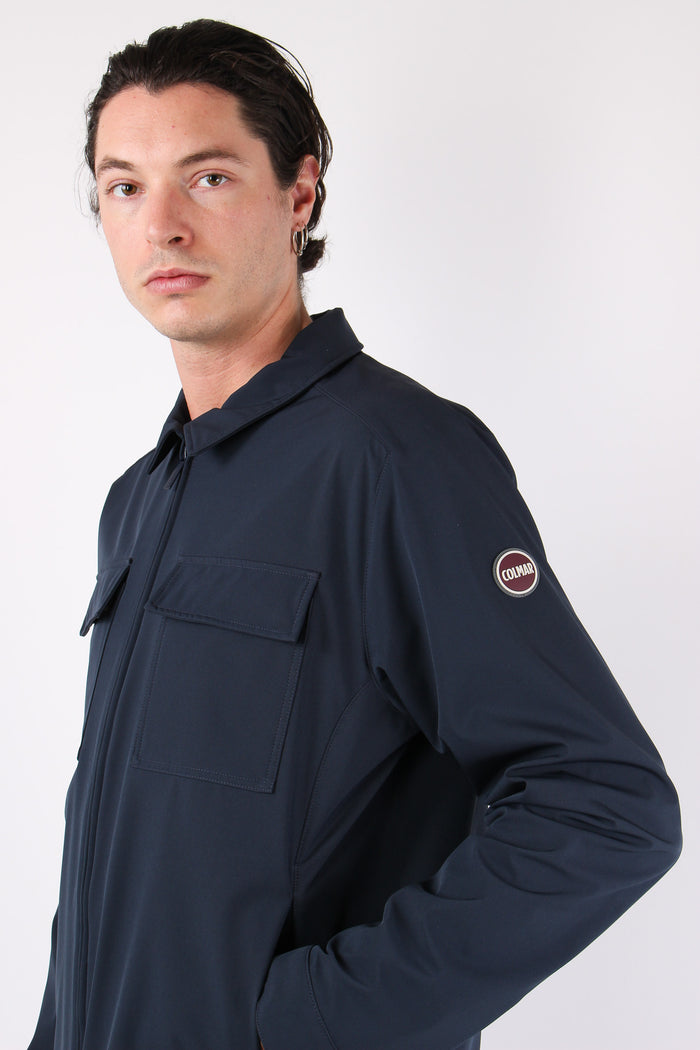 Over Jacket Soft Shell Navy-6