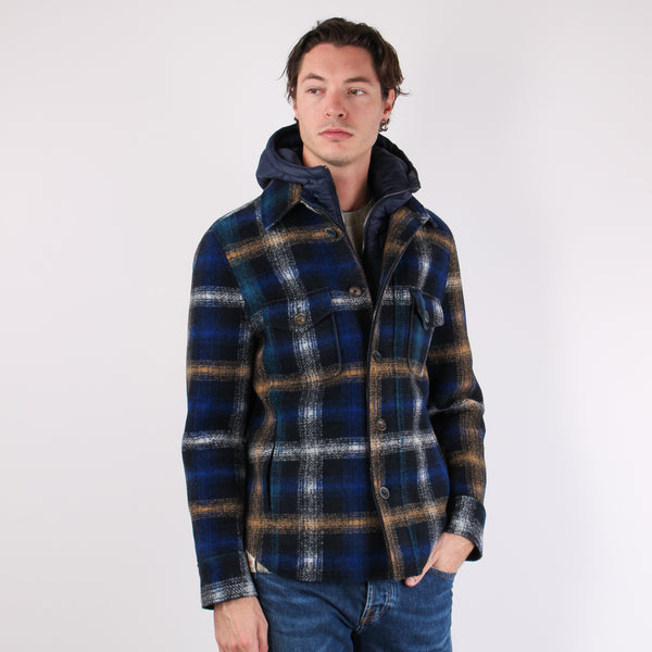 Giubbotto Camicia Pettorina Ny Blu-2