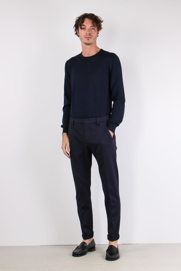 Gaubert Pantalone Operato Punt Blu-9