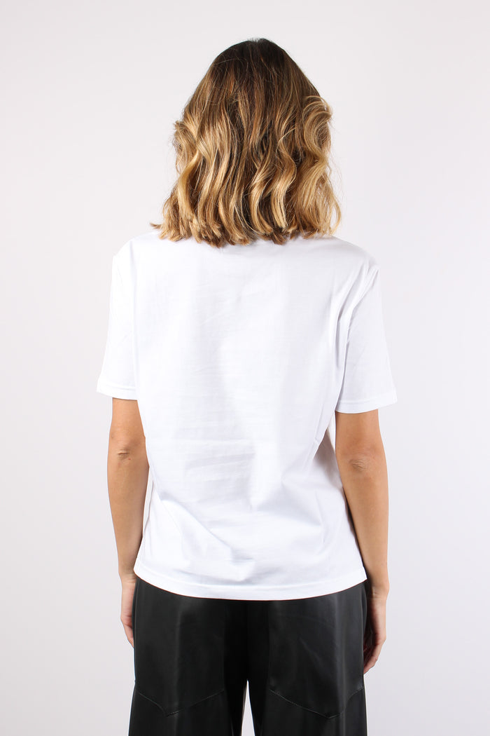 T-shirt Ricamo No Vabbe Io Sc Bianco-4