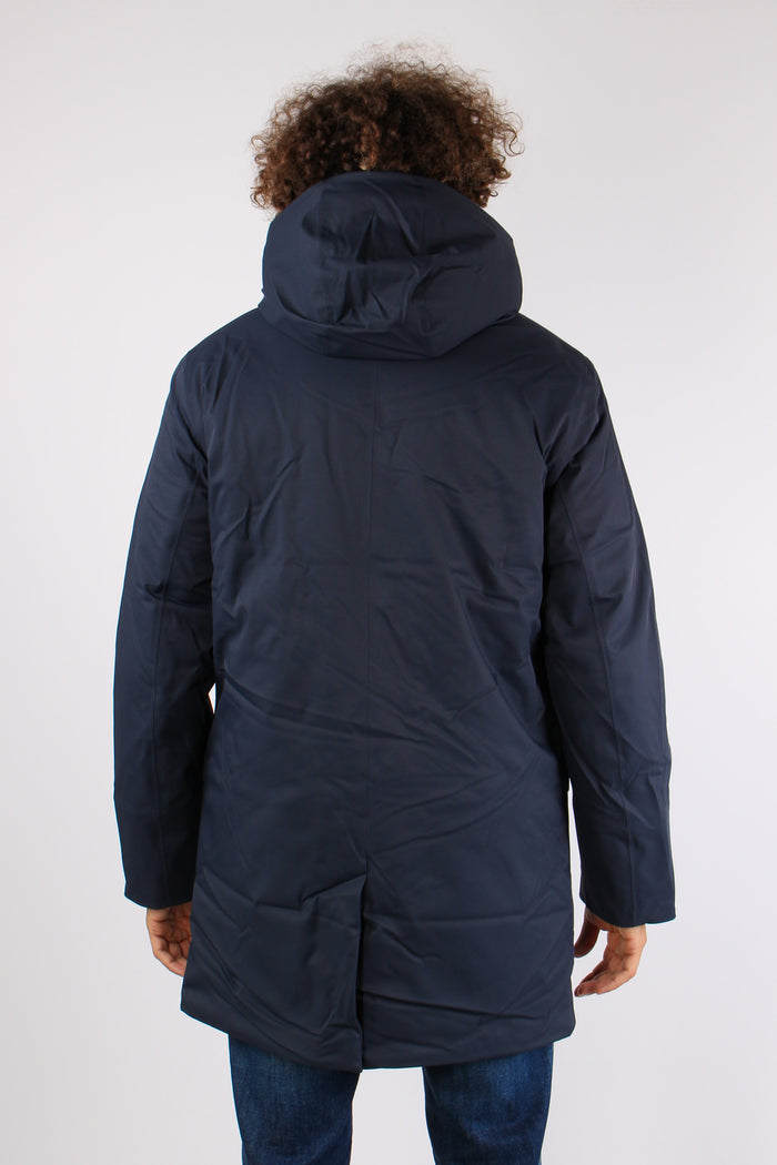 Giubbotto Lungo Inserto Marmot Blue-5