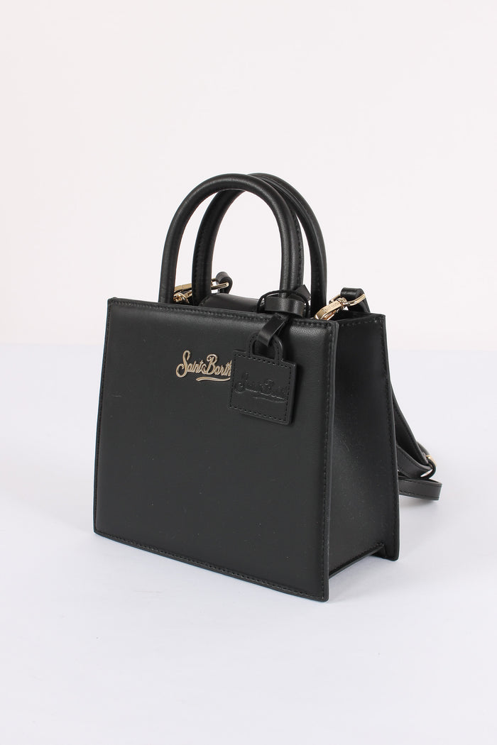 Borsa A Mano Mini Pelle Black-4