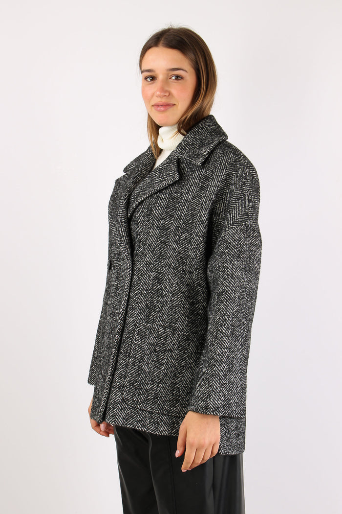 Caban Corto Resca Panna/nero-5