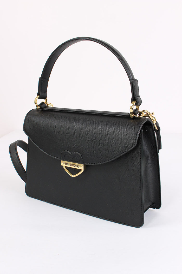 Shopping 1 Manico Cuore Nero-4