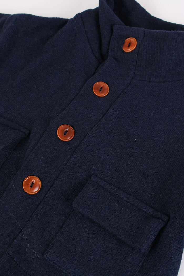 Cappotto Lana Cotta Dark Blue-3