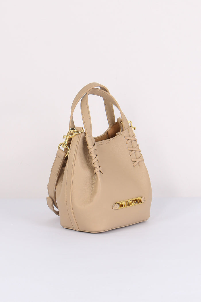 Mini Secchiello Intreccio Taupe-8