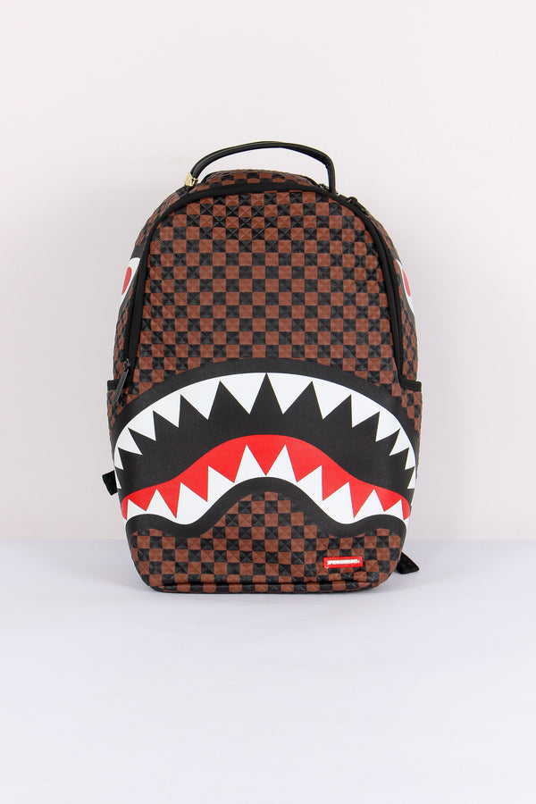 Backpack Sharks Pyramid Marrone