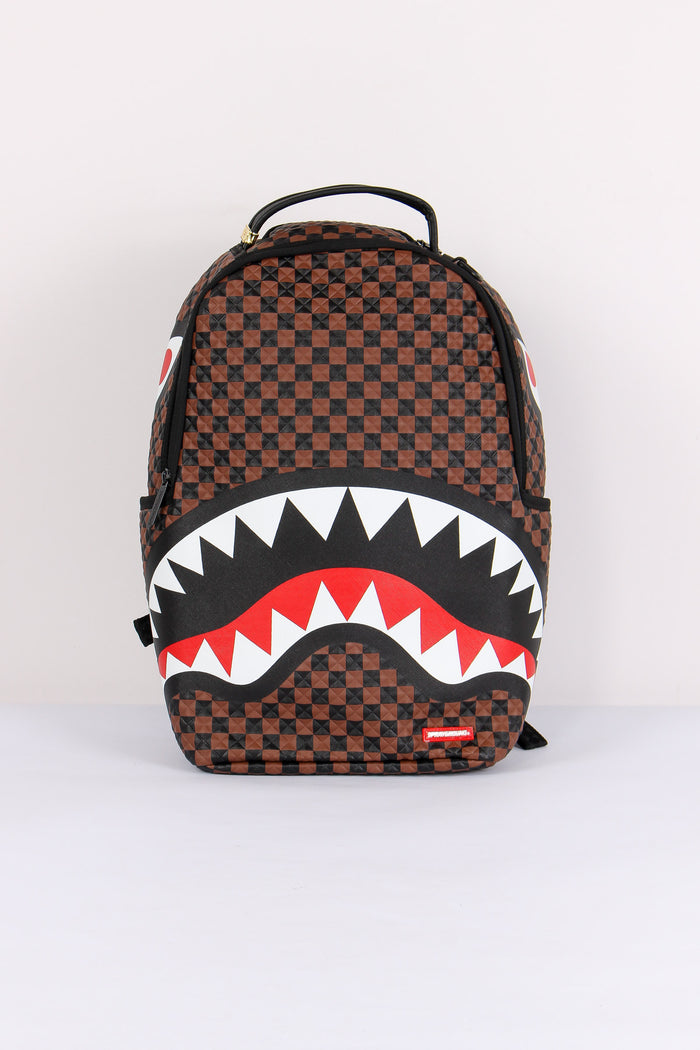 Backpack Sharks Pyramid Marrone