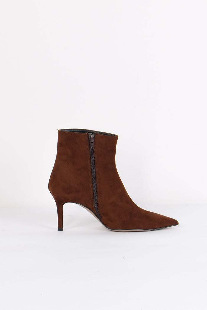 Tronchetto Sneg Zip Laterale Moro