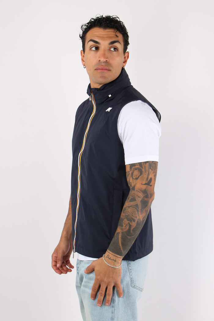 Gilet Nylon Jersey Blue Depth-3