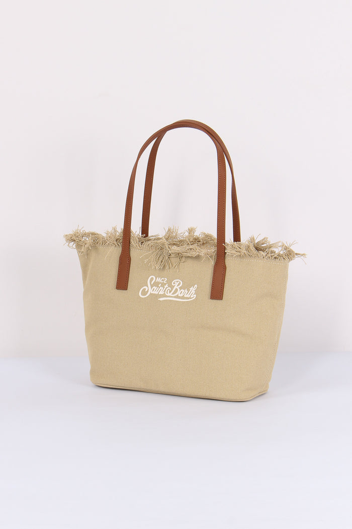 City Bag Mid Frange Beige-2