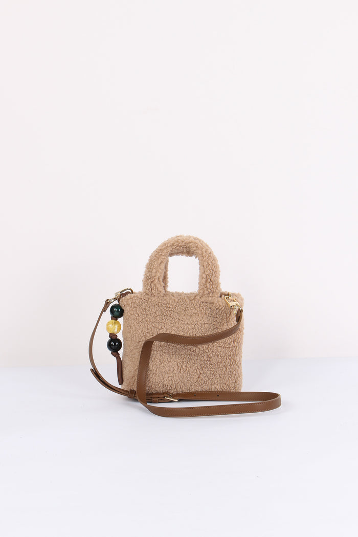 Ski Glam Mini Shopping Teddy Nocciola-3