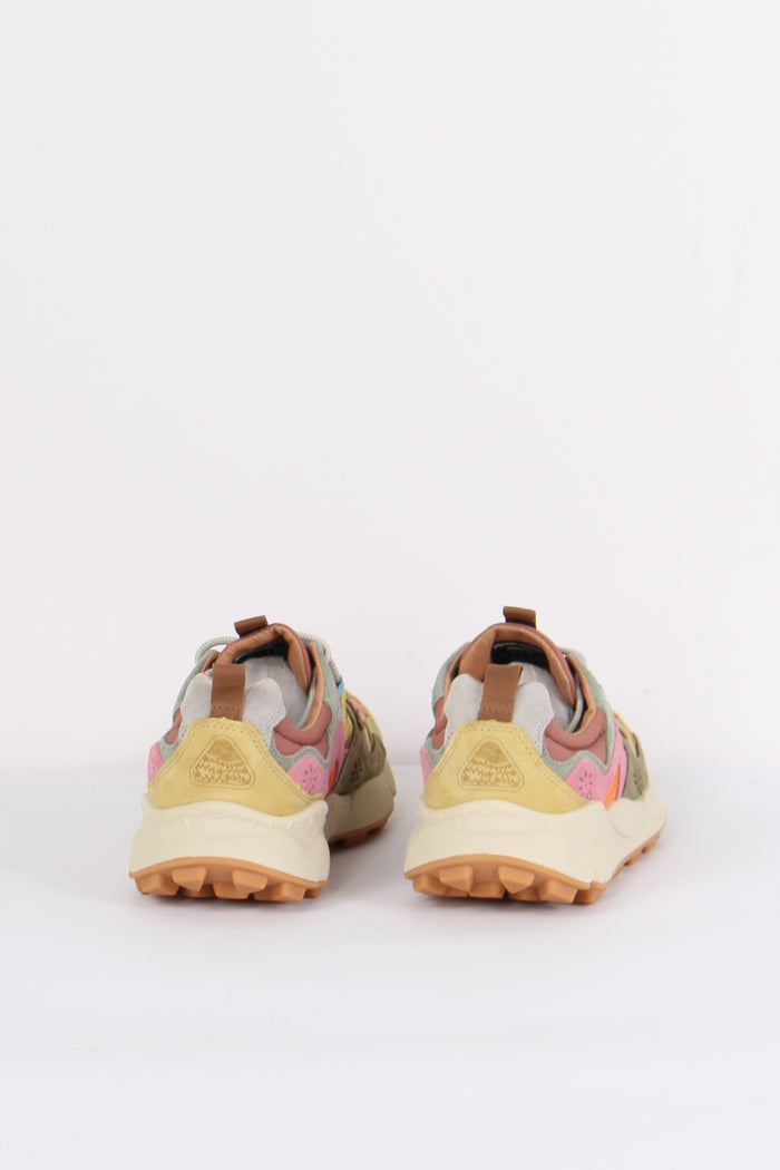 Sneakers Yamano Suede Nylon Cream/taupe-3