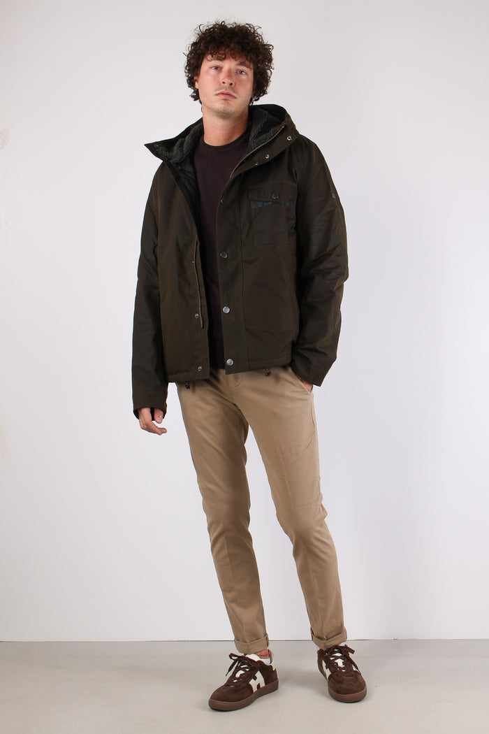 Kevlar Wax Jackeet Olive-5