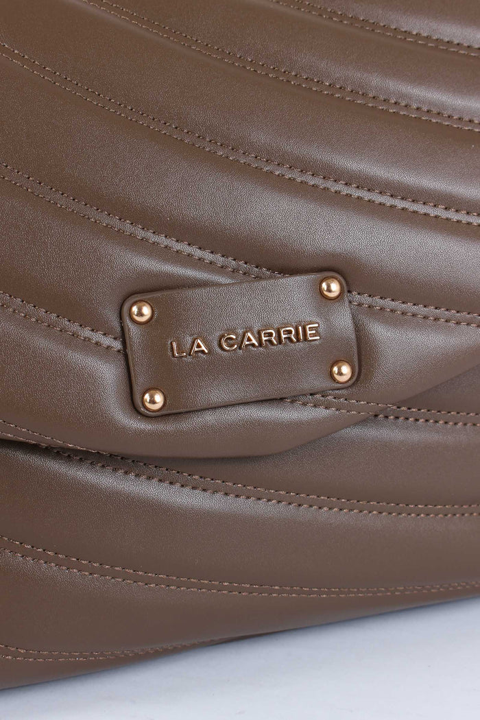 Tracolla Maxi Catena Brown-5