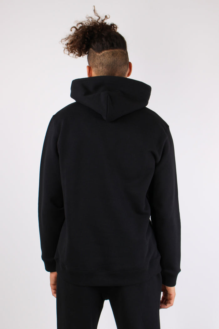 Felpa Cappuccio Logo Nero-4