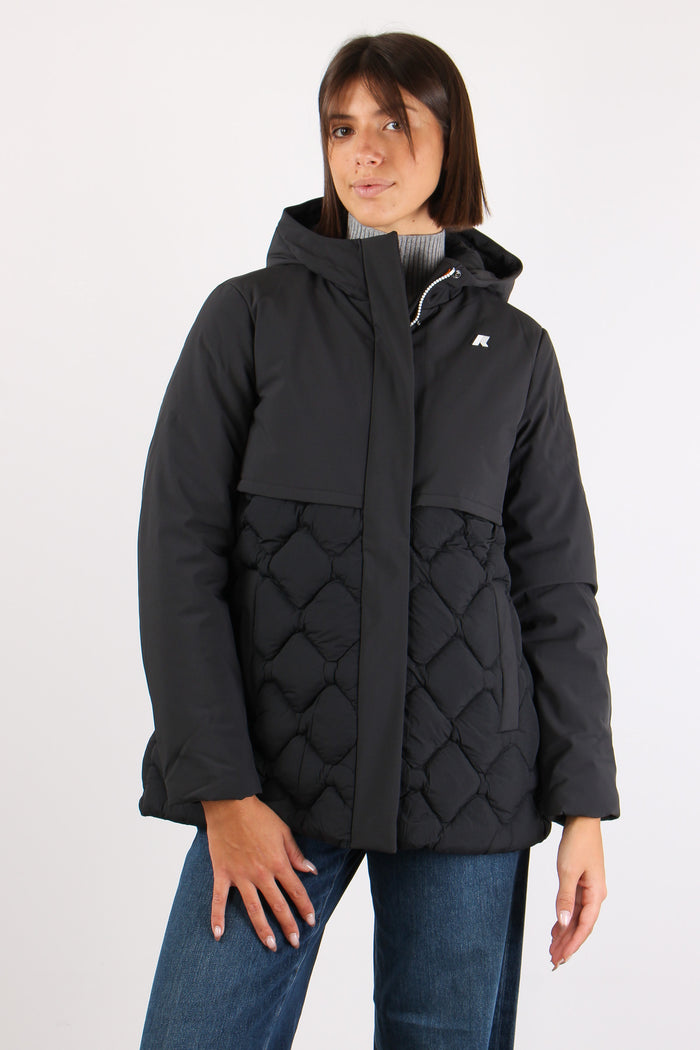 Cappa Inserto Trapunta Black Pure