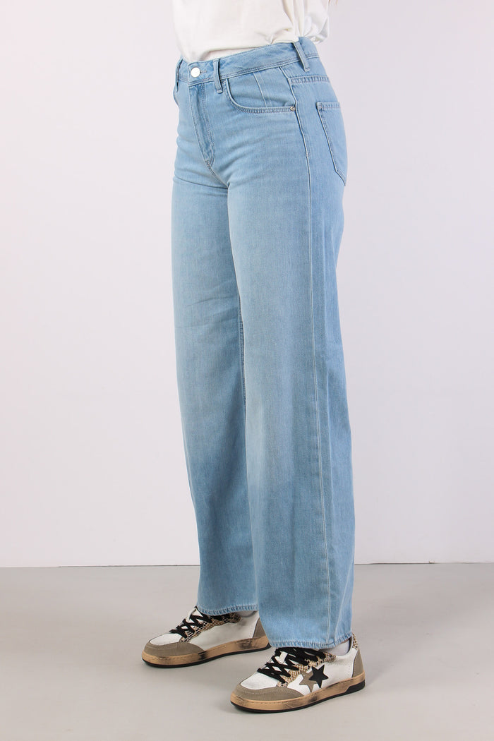 Denim Palazzo Denim Chiaro-3