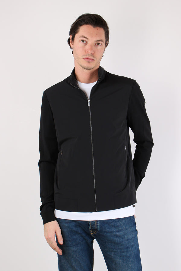 Giubbotto Bimateriale Black-2