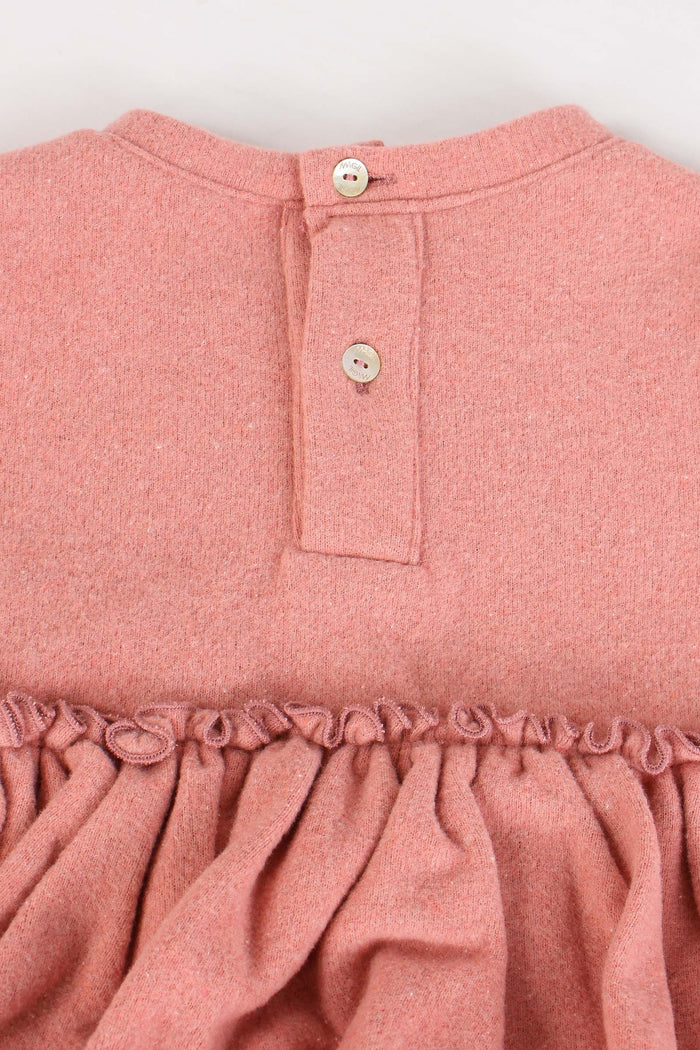 Abito 3 Balze Rosa-5