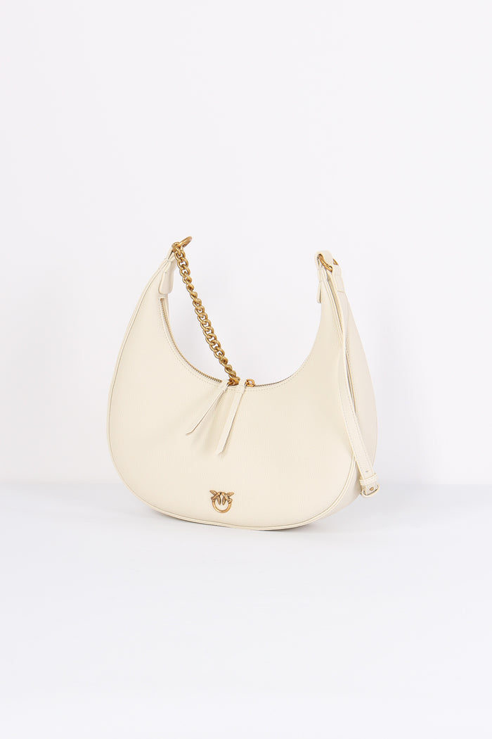 Borsa Hobo Classic Bianco Seta-5