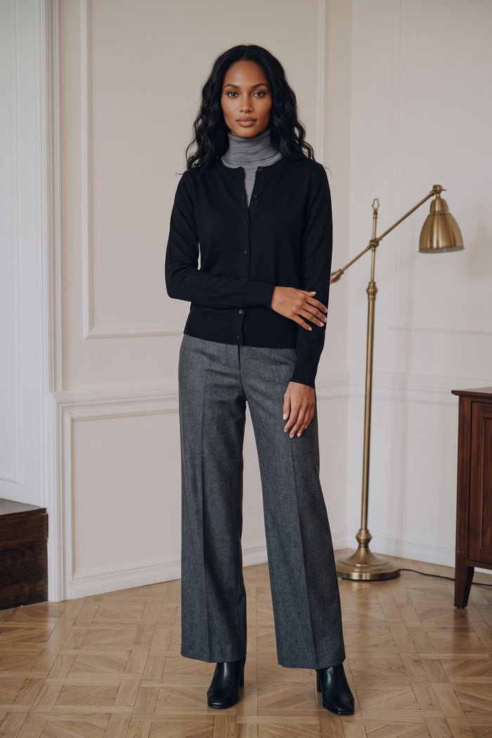 Cardigan Viscosa Nero