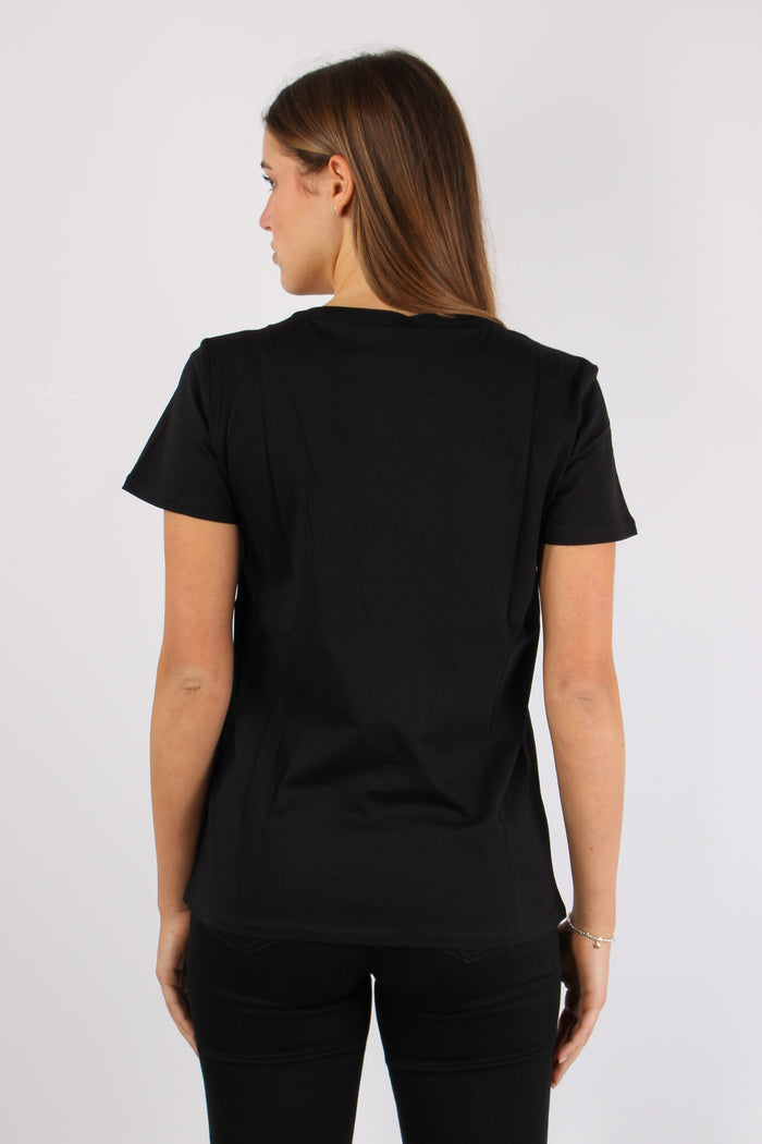 T-shirt Monogram Perle Nero/monogram-4