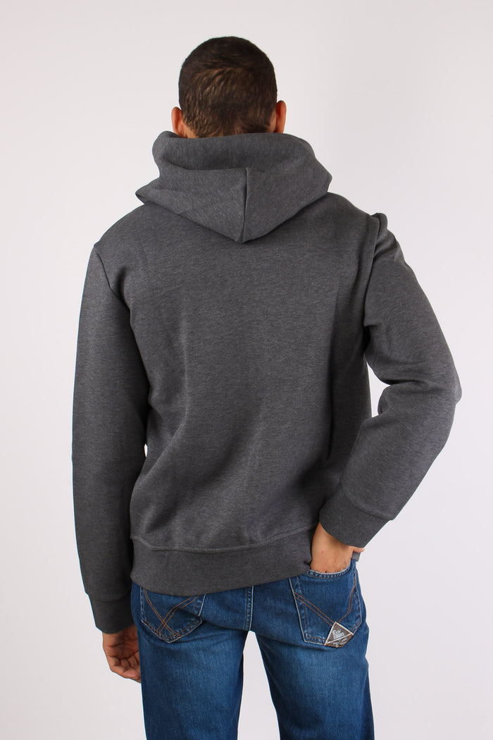 Felpa Tecnica Zip Cappuccio Double Kntbarclay-4