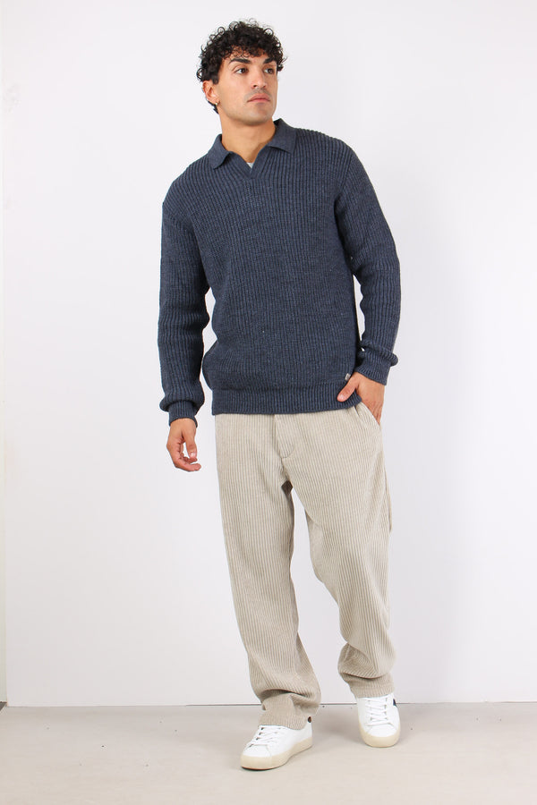 Maglia Polo Over Blu