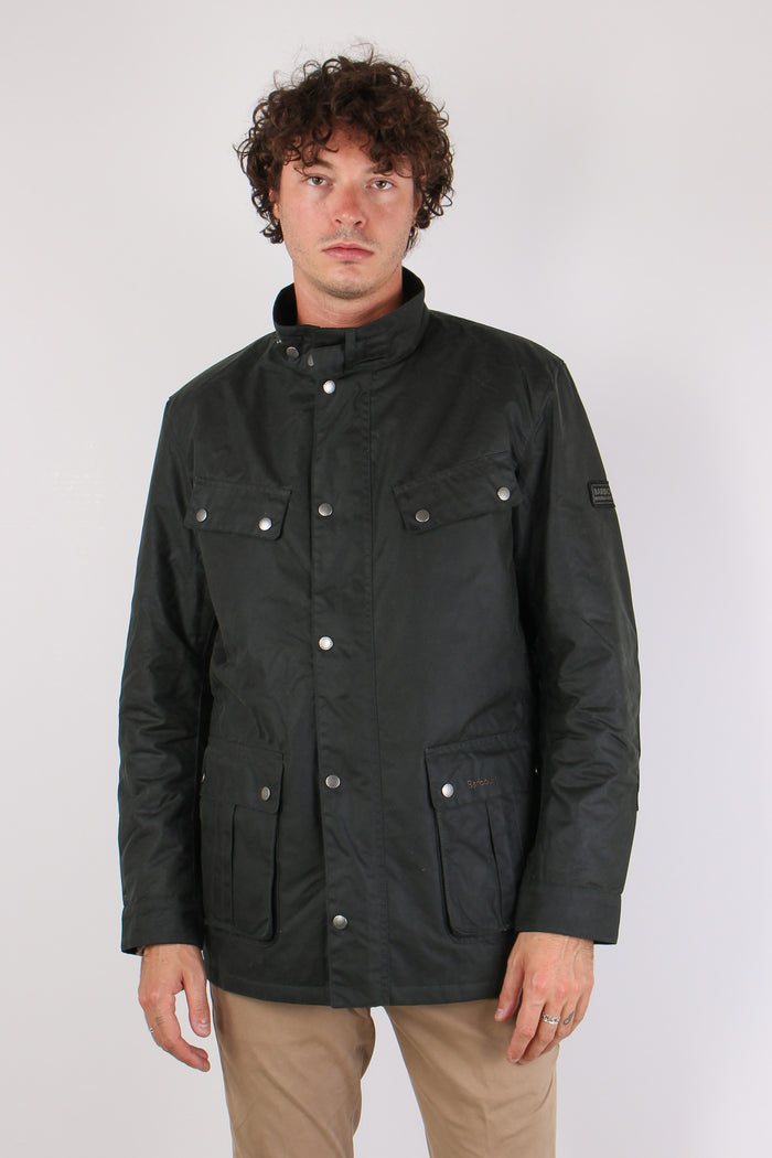 Duke Wax Jacket Sage