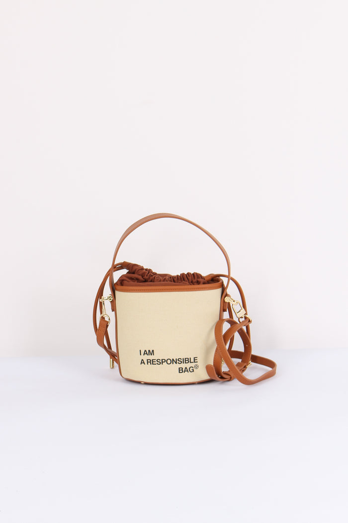 Responsible 73 Secchiello Canv Off White/cuoio-3