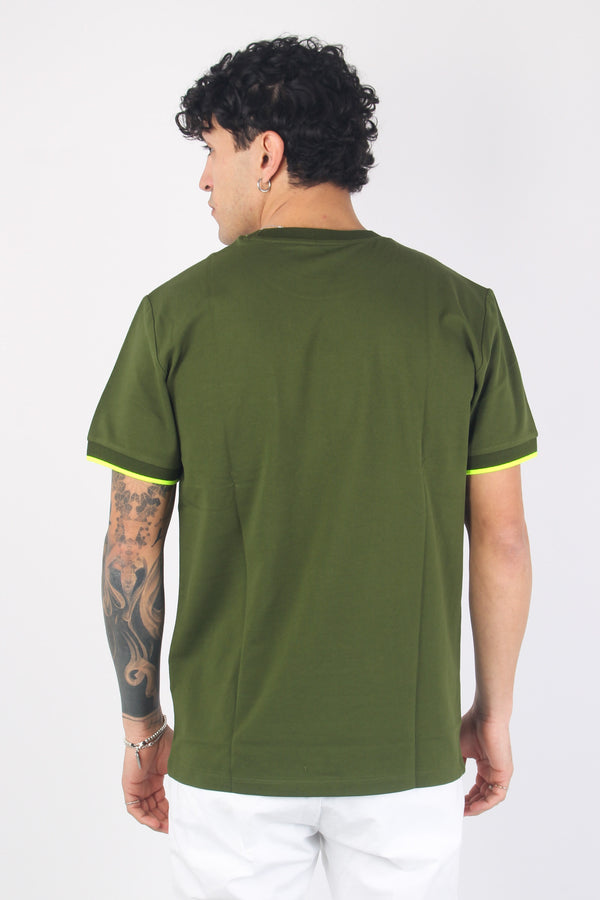 T-shirt Pique Taschino Verde-2