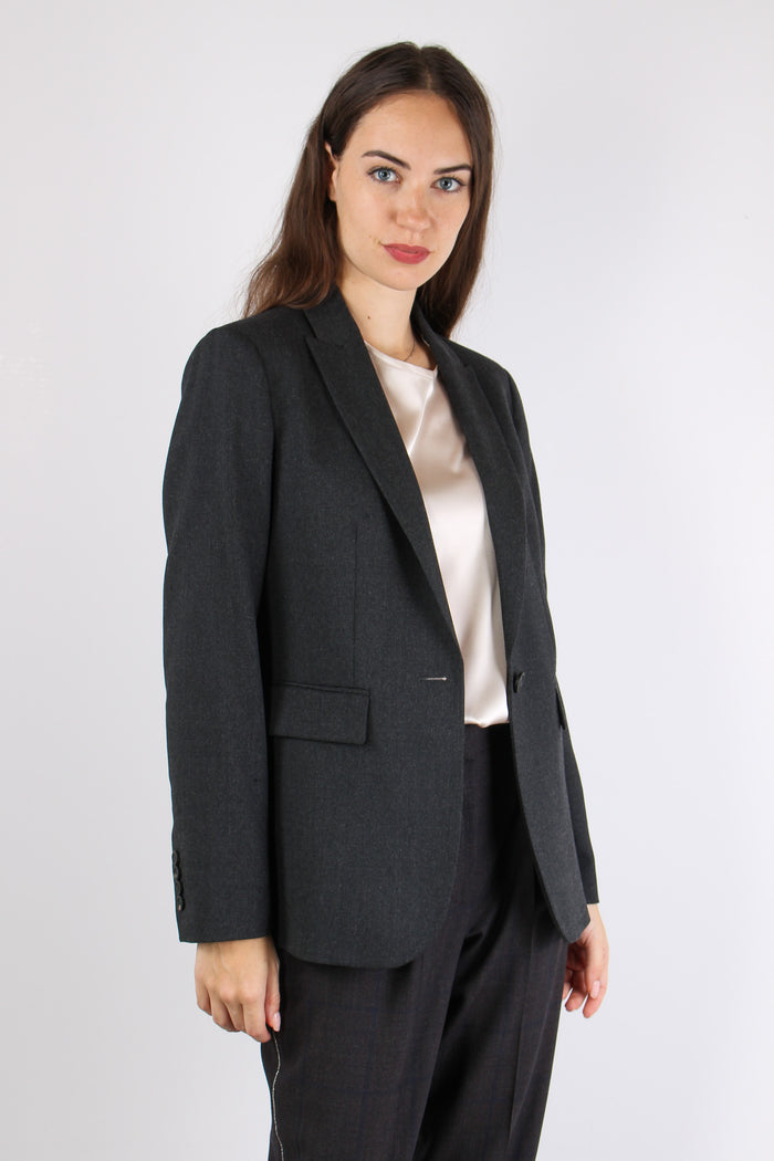 Giacca 1 Bottone Antracite-6