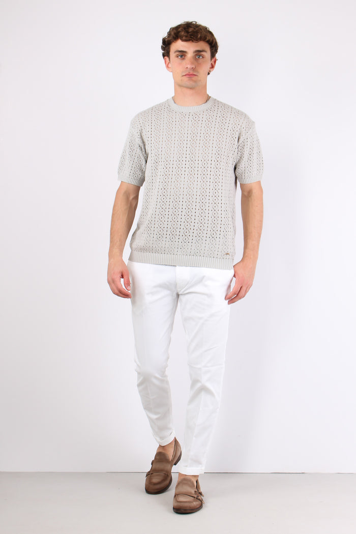 Pantalone Chino Extra Slim Bianco